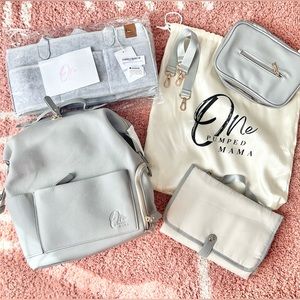 Pumping Backpack/Shoulder Convertible Bag